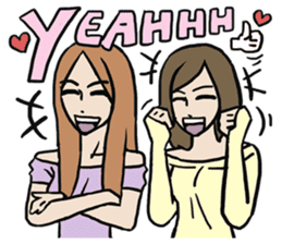 AsB - Comic Girls / My Drama Critic Club sticker #8748647