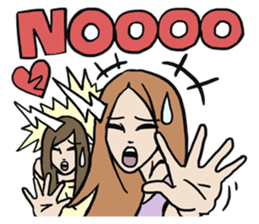 AsB - Comic Girls / My Drama Critic Club sticker #8748649