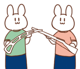 Usagi high school marching band club 2 sticker #8749110