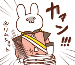 Usagi high school marching band club 2 sticker #8749112