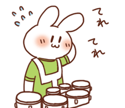 Usagi high school marching band club 2 sticker #8749114