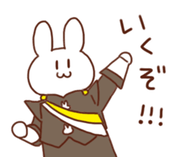 Usagi high school marching band club 2 sticker #8749115