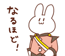 Usagi high school marching band club 2 sticker #8749119