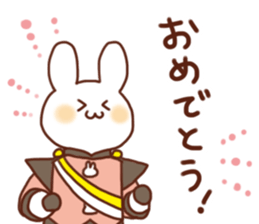 Usagi high school marching band club 2 sticker #8749124