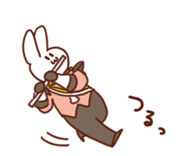 Usagi high school marching band club 2 sticker #8749128