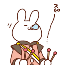 Usagi high school marching band club 2 sticker #8749132