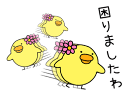 Egg prince and Chick princess sticker #8749328