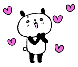 Playful Osaka panda *winter* sticker #8749436