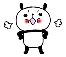 Playful Osaka panda *winter* sticker #8749439