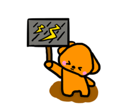 Kotsubuchan of the dog sticker #8749622