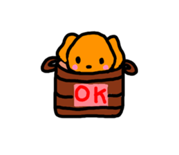 Kotsubuchan of the dog sticker #8749637