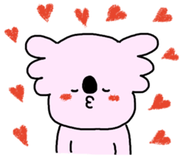 Love koala sticker #8749582