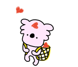 Love koala sticker #8749593