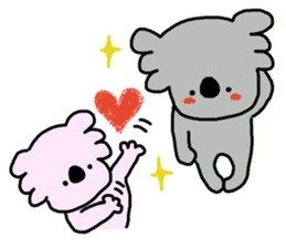Love koala sticker #8749599