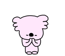 Love koala sticker #8749610