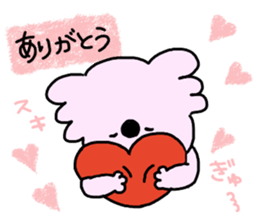 Love koala sticker #8749615