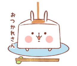 rabbitofu(KANSAI-BEN) sticker #8749938