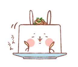 rabbitofu(KANSAI-BEN) sticker #8749946