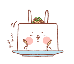 rabbitofu(KANSAI-BEN) sticker #8749946