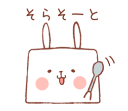 rabbitofu(KANSAI-BEN) sticker #8749950