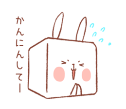 rabbitofu(KANSAI-BEN) sticker #8749952