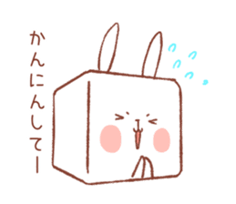 rabbitofu(KANSAI-BEN) sticker #8749952