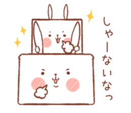 rabbitofu(KANSAI-BEN) sticker #8749953