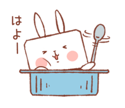 rabbitofu(KANSAI-BEN) sticker #8749954