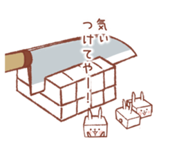rabbitofu(KANSAI-BEN) sticker #8749956