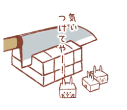 rabbitofu(KANSAI-BEN) sticker #8749956