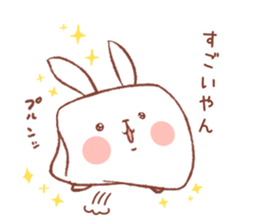 rabbitofu(KANSAI-BEN) sticker #8749963