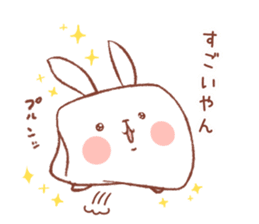 rabbitofu(KANSAI-BEN) sticker #8749963