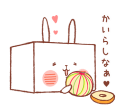 rabbitofu(KANSAI-BEN) sticker #8749967