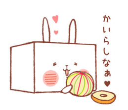 rabbitofu(KANSAI-BEN) sticker #8749967