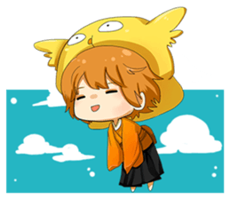 Daily life of Tori sticker #8750023