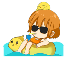 Daily life of Tori sticker #8750025