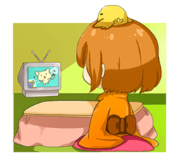 Daily life of Tori sticker #8750027