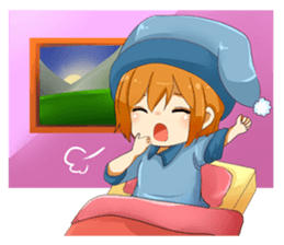 Daily life of Tori sticker #8750030
