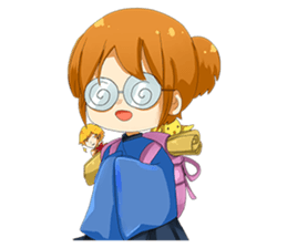 Daily life of Tori sticker #8750040