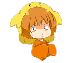 Daily life of Tori sticker #8750043