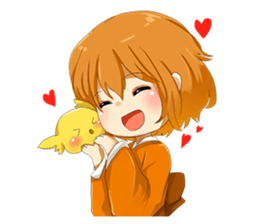 Daily life of Tori sticker #8750044