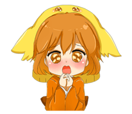 Daily life of Tori sticker #8750056
