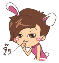 Punnie Bunny Girl sticker #8750369