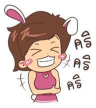 Punnie Bunny Girl sticker #8750374