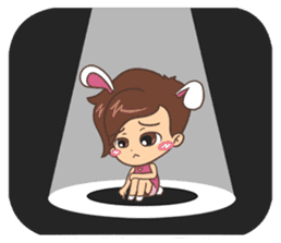 Punnie Bunny Girl sticker #8750375