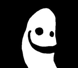 Wobbling Ghost sticker #8750395