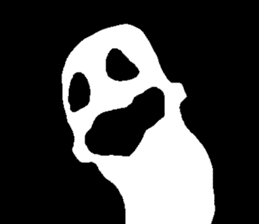 Wobbling Ghost sticker #8750396