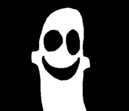 Wobbling Ghost sticker #8750397