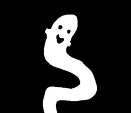 Wobbling Ghost sticker #8750400