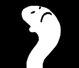 Wobbling Ghost sticker #8750405